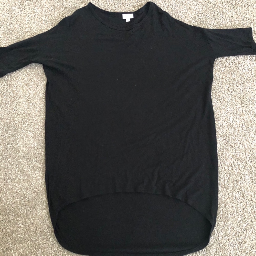 LuLaRoe solid black Irma xxs